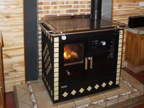 Cuisinière bois Rizzoli D90 Dekor