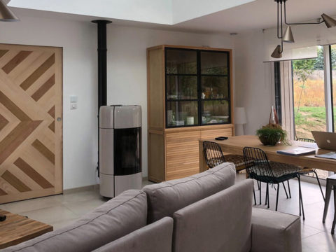 Poêle à granulés MCZ – CURVE 8 kW