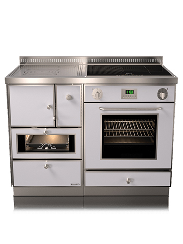 Cuisinières à bois RE 120 combi avec four