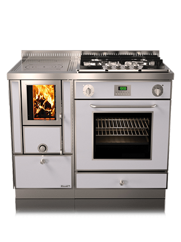 Cuisinières à bois RE 120 combi avec four