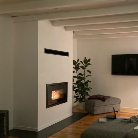 Installation insert à granulés MCZ VIVO 90