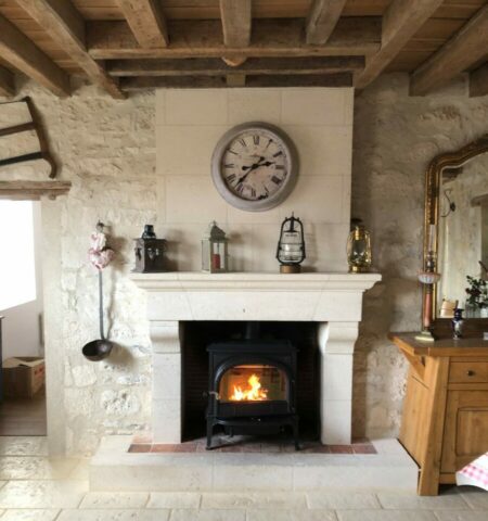 Installation poêle à bois JOTUL F 400 SE